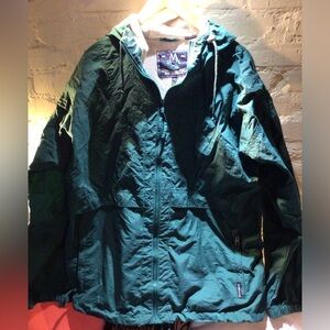 Vintage Members Only Green Windbreaker Jacket